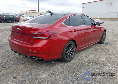 2019 Genesis G80 3.3T Sport из США, поврежденный, VIN KMHGN4JB0KU301317